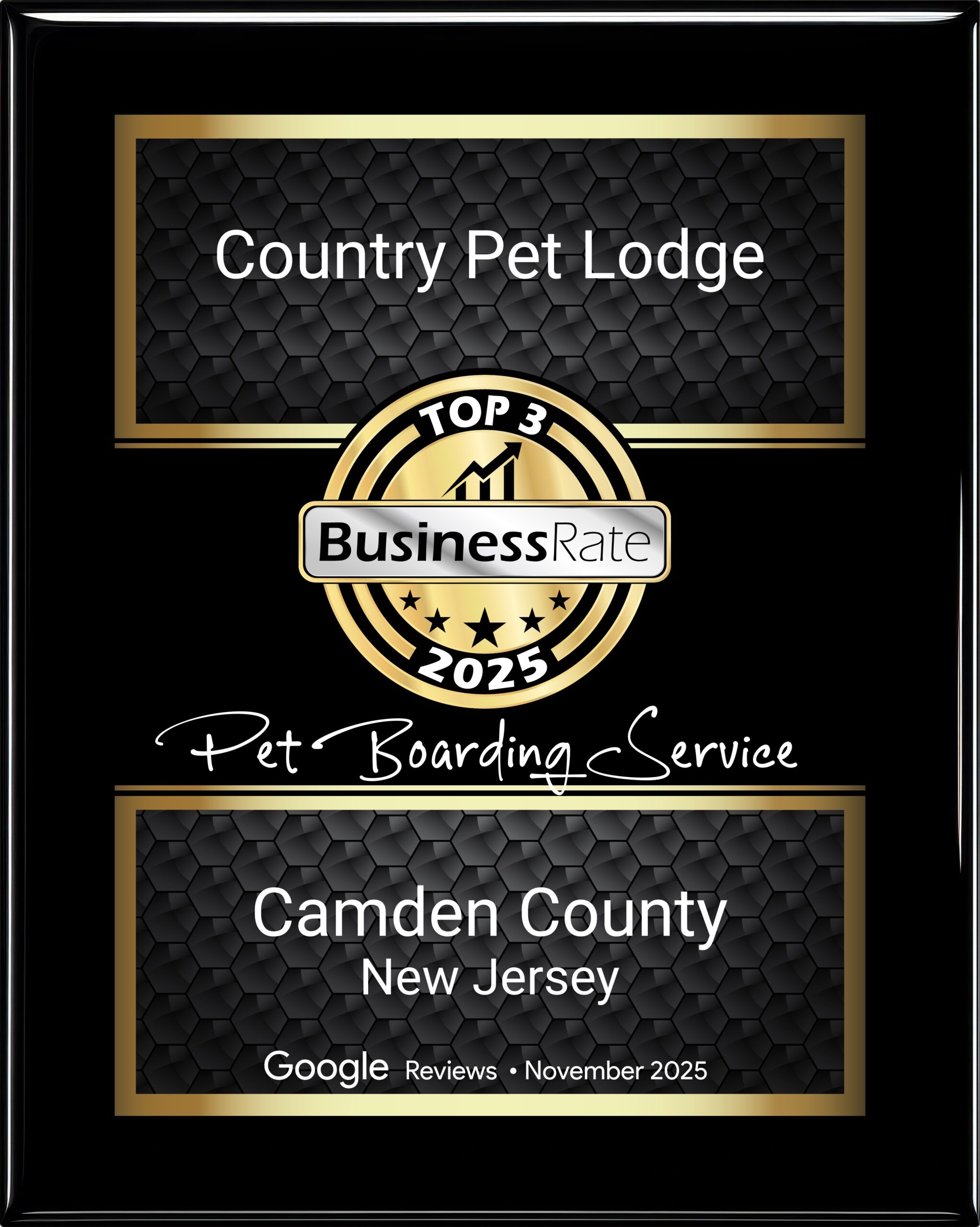 Pet Boarding Award